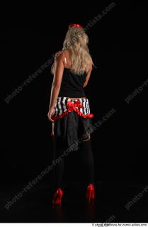 CHRISTY STANDING POSE WITH APPLE